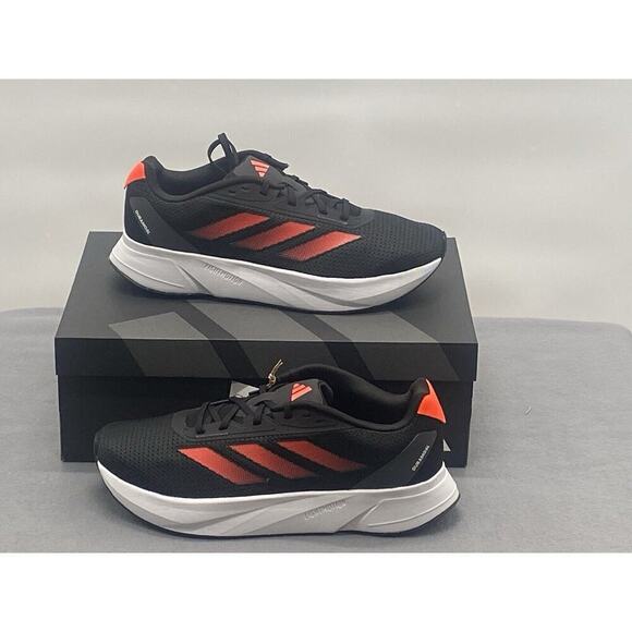 adidas Men’s Duramo SL M Running Shoes Size 10.5 Black Scarlet - Picture 2 of 7